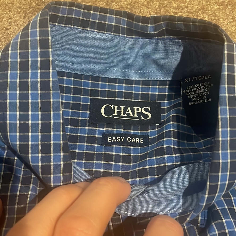 2 Chaps Button Down Size X-Large Classic Fit. - image 5